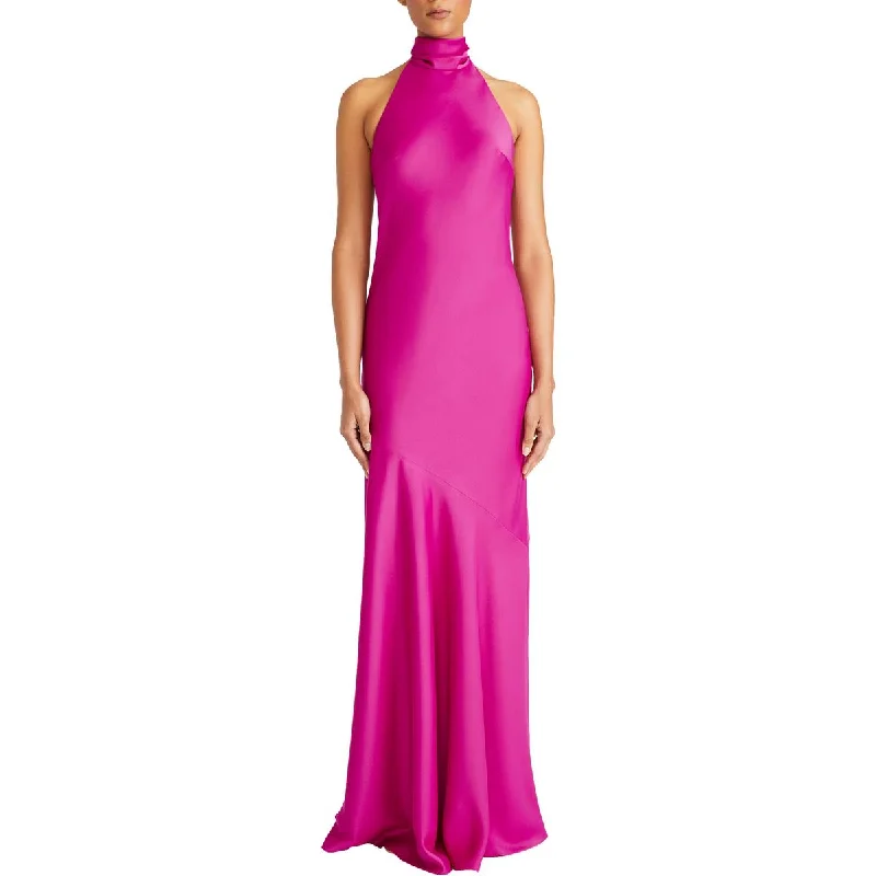 ML Monique Lhuillier Womens Shimmer Full Length Evening Dress