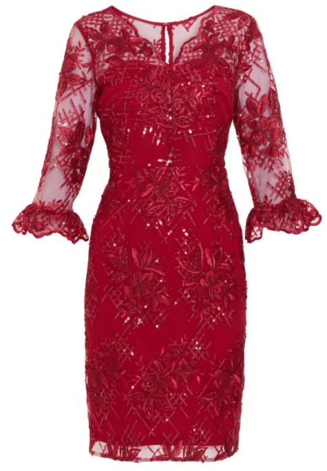 Price Rollback Corla Embroidered Dress