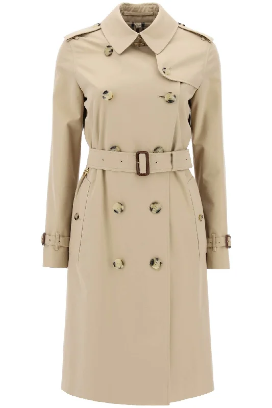 Mid-length Kensington Heritage Trench Coat  - Beige