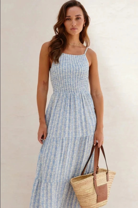 New Deals Charli Zoya Dress in Sky Print