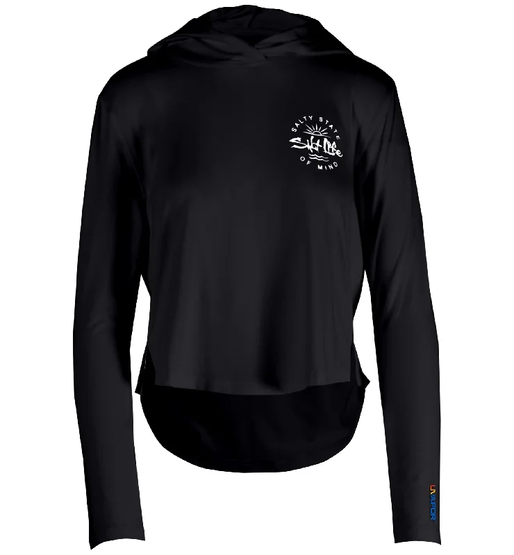 Final Sale Salt Life Seaglass Bay High Low Hoodie