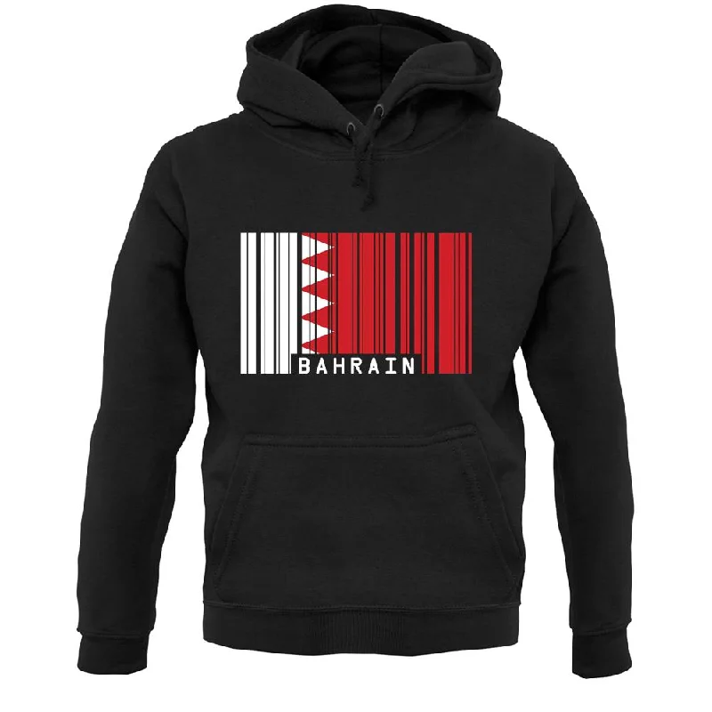 Bargain Blast Bahrain Barcode Style Flag Unisex Hoodie