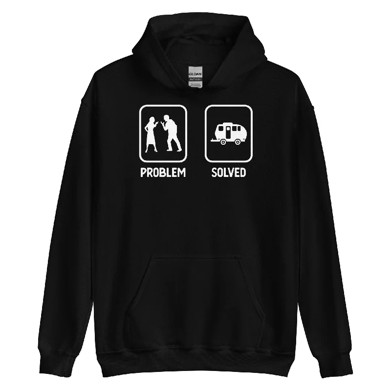 Sale Event Problem Solved - Camping Caravan - Unisex Hoodie