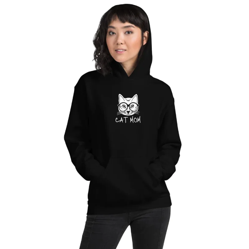 Extra Savings Cat Mom Heavy Blend Hoodie