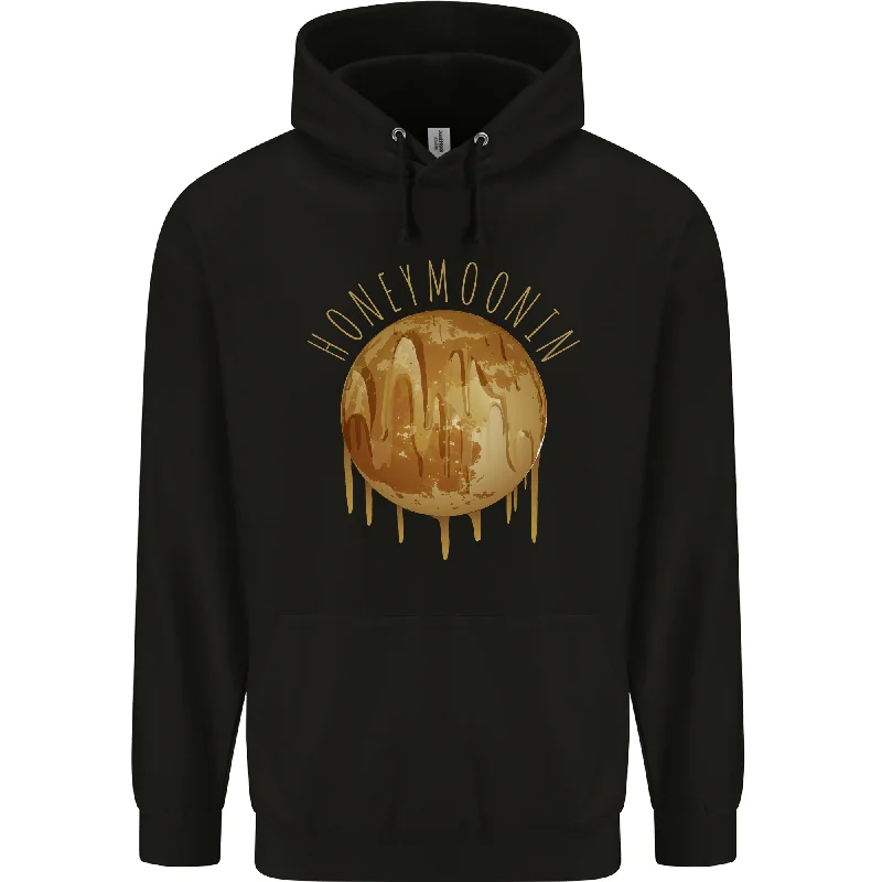 Bargain Blast Honeymoon Honey Moon Honeymoonin Mens 80% Cotton Hoodie