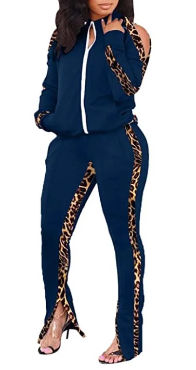 Overstock Sale Leopard You See Me Women's Two Piece