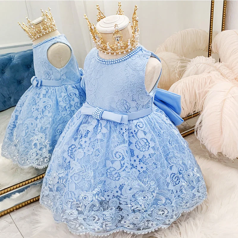 Limited Time Baby Girl Princess Dress Toddler Bow Sleeveless Lace Birthday Party Dresses Girl Prom Dresses Limited Time Baby Girl Princess Dress Toddler Bow Sleeveless Lace Birthday Party Dresses Girl Prom Dresses