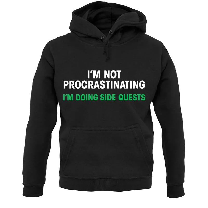 Super Bargain Not Procrastinatin, Doing Side Quests Unisex Hoodie