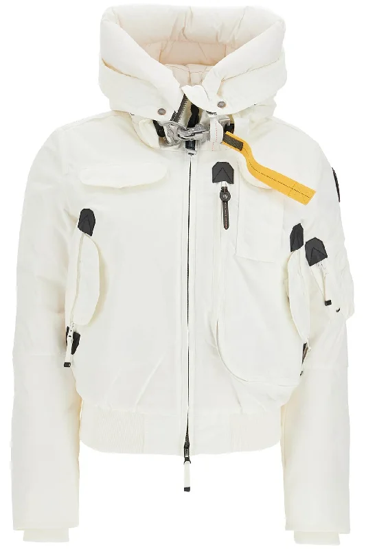 Flash Sale Gobi Bomber Jacket In Oxford Nylon  - White