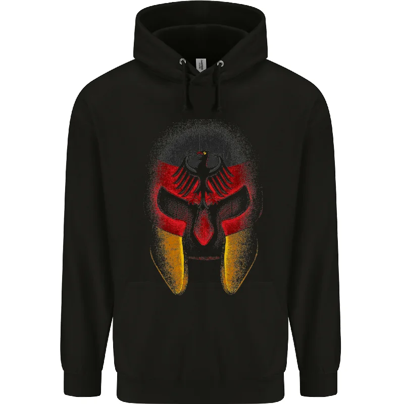 Price Drop Alert German Spartan Helmet Germany Gym MMA Mens 80% Cotton Hoodie