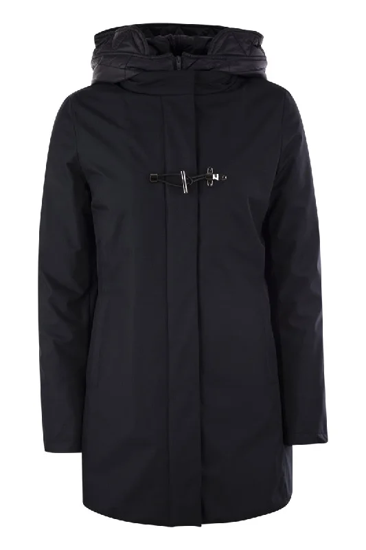 Crazy Deals Toggle coat in technical gabardine