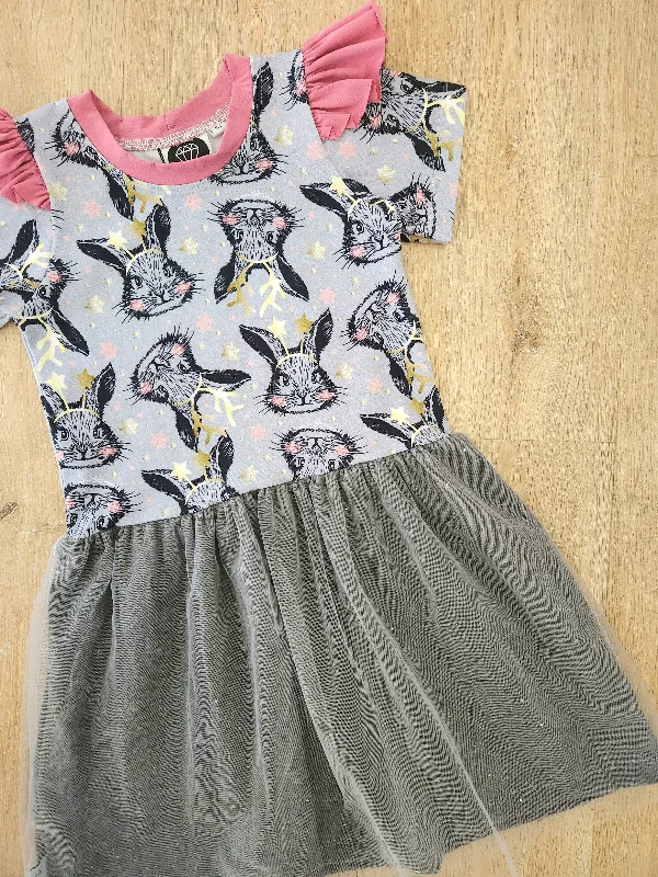 Don't Miss Bunny Christmas party dress- Made to order