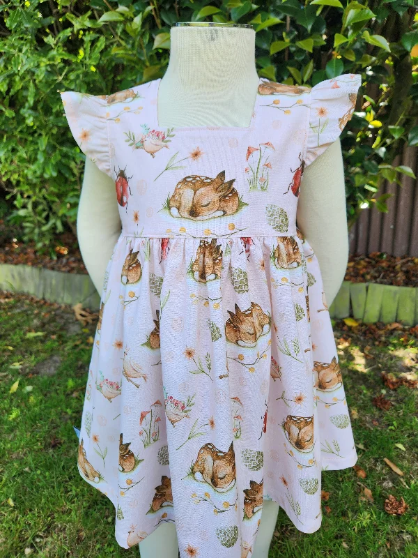 Must-Have Deals Blush Woodland Posie Dress- Size 3