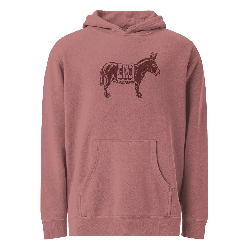 Price Buster Bad Ass Vintage Wash Pullover Hoodie