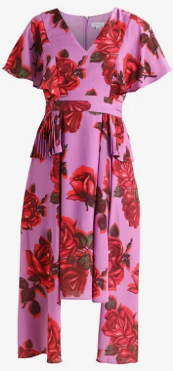 Steals and Deals Rose Pleated Dress