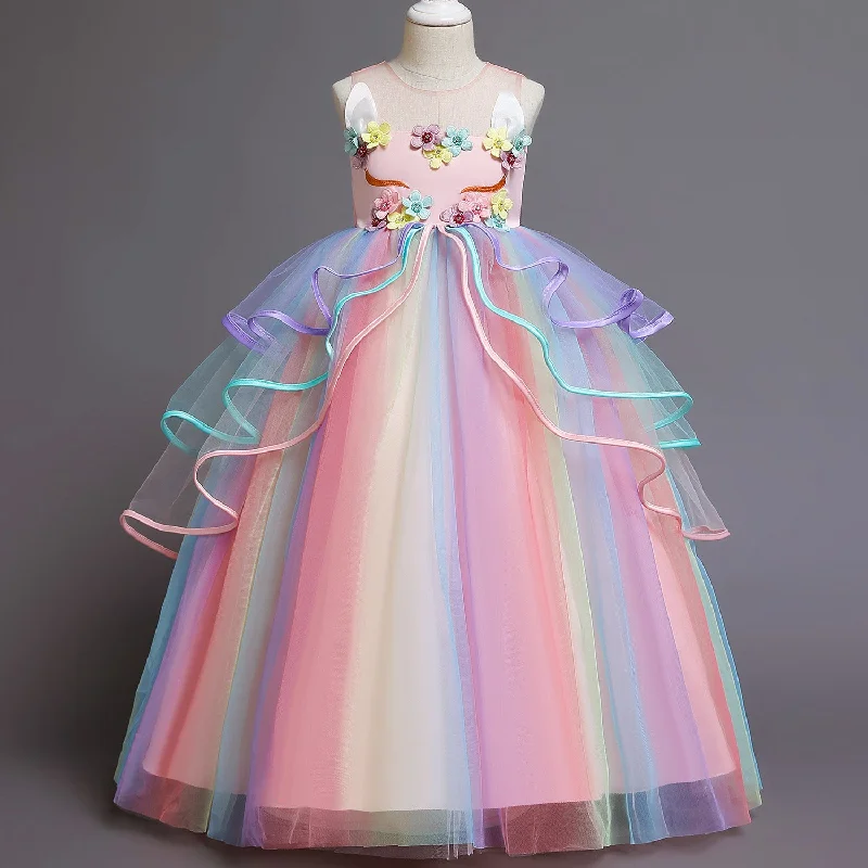 Today’s Special Baby Girl and Toddler Princess Dress Summer Rainbow Flower Girl Dress Christmas Pageant Dress Today’s Special Baby Girl and Toddler Princess Dress Summer Rainbow Flower Girl Dress Christmas Pageant Dress