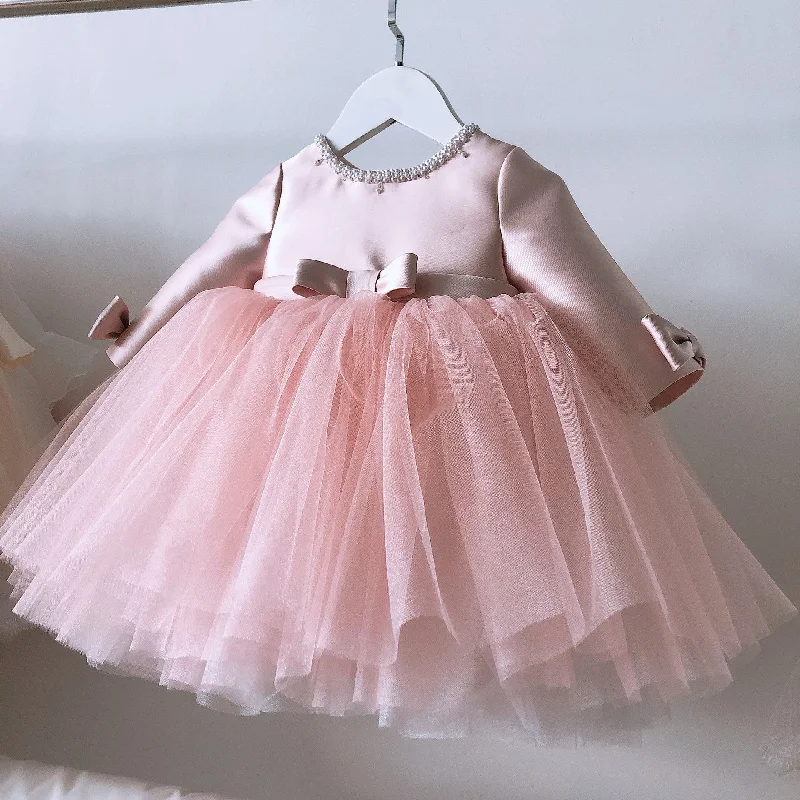 Deep Discounts Baby Girl and Toddler Lace Bow Cake Princess Dress Birthday Party Dress Deep Discounts Baby Girl and Toddler Lace Bow Cake Princess Dress Birthday Party Dress