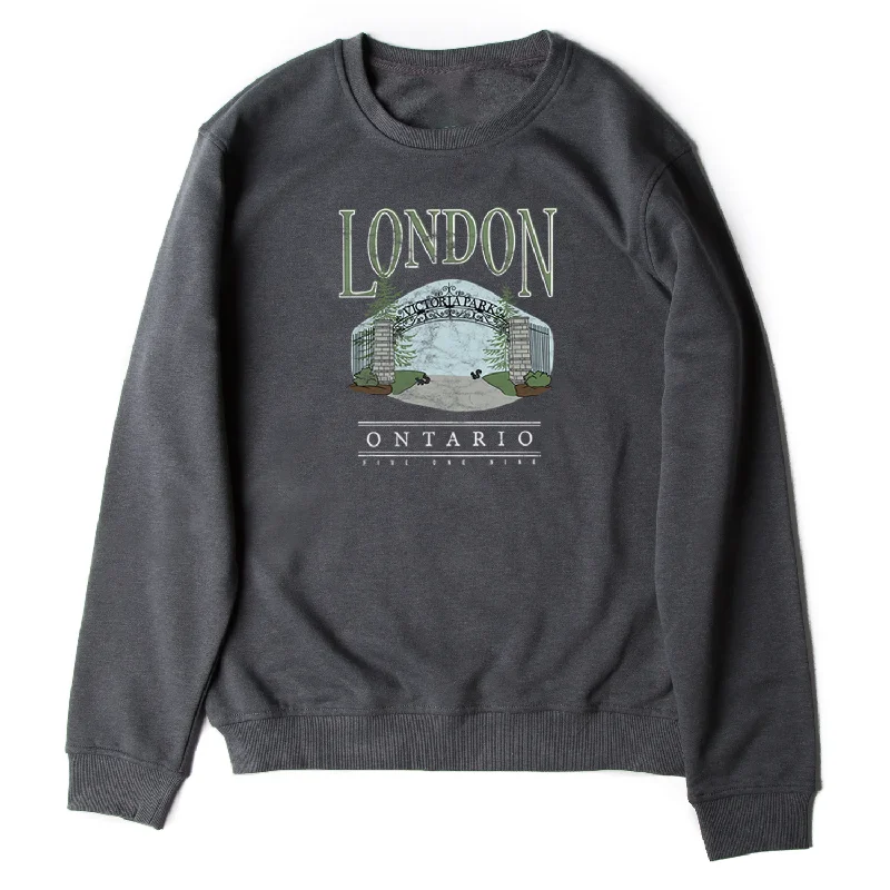 Can't Miss LONDON VINTAGE VICTORIA PARK CREW (UNISEX)
