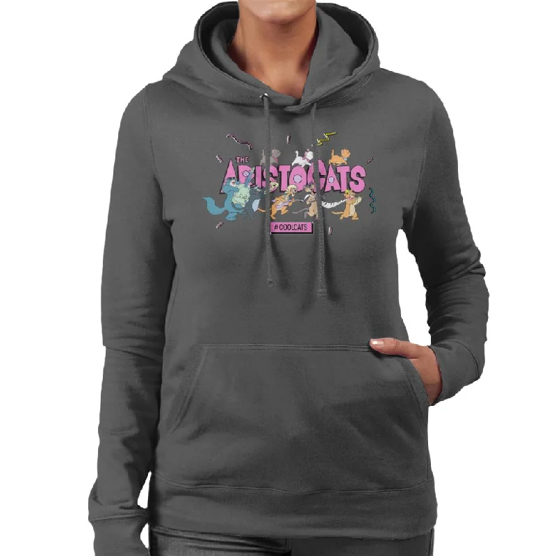 Today Only Disney The Aristocats Hashtag Cool Cats Women's Hooded Sweatshirt