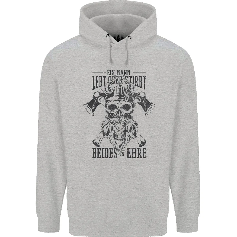 Deal Alert German Viking Mens 80% Cotton Hoodie