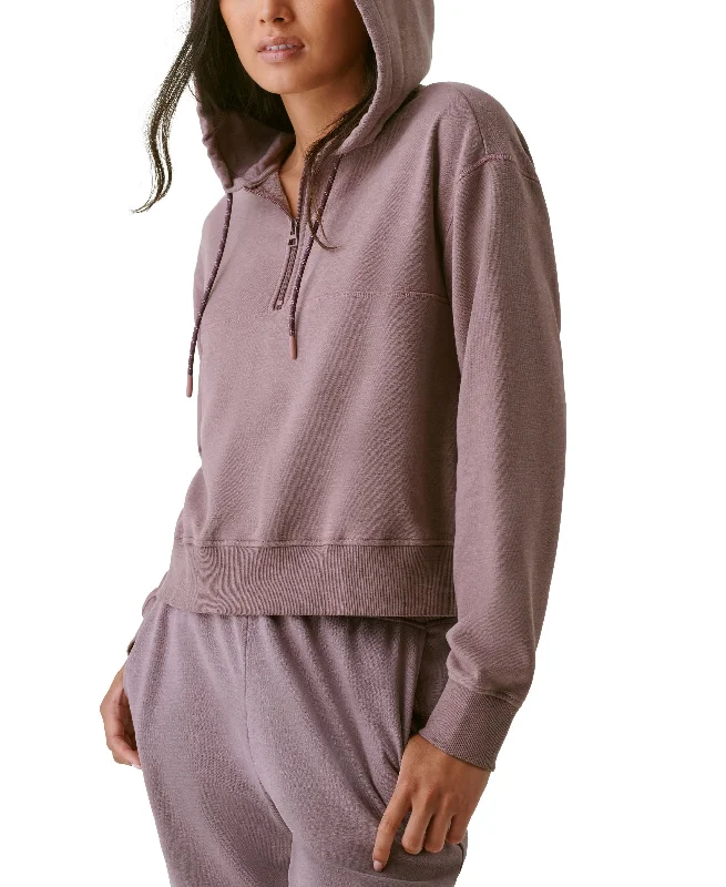 Stock Clearance Bass Outdoor Womens Hibernate Half Zip Hoodie Top