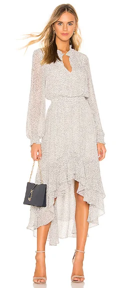 Price Slash Ivory High Low Dress