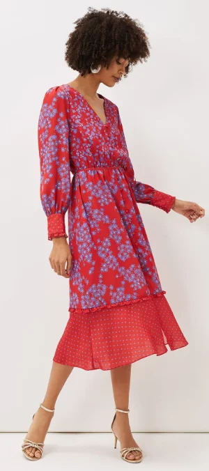 Hurry In Zahara Floral Dress