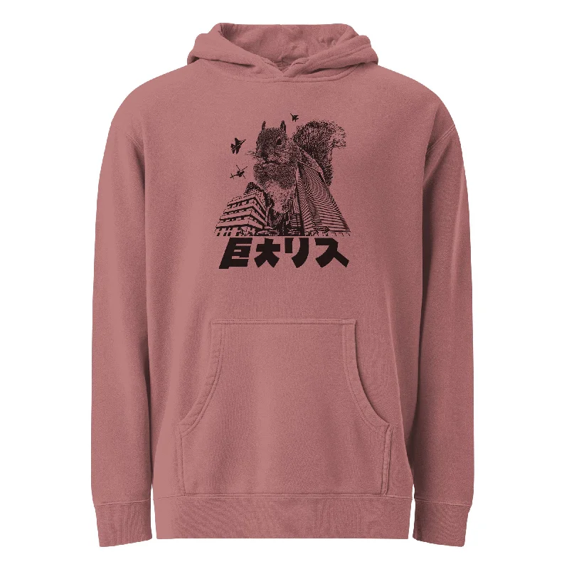 Crazy Deals Squirrelzilla Vintage Wash Pullover Hoodie