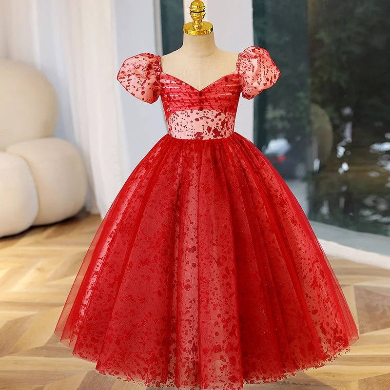 Buy More, Save More Toddler Ball Gowns Girl Luxury Pageant Red Wedding Communion Party Princess Communion Dress Buy More, Save More Toddler Ball Gowns Girl Luxury Pageant Red Wedding Communion Party Princess Communion Dress