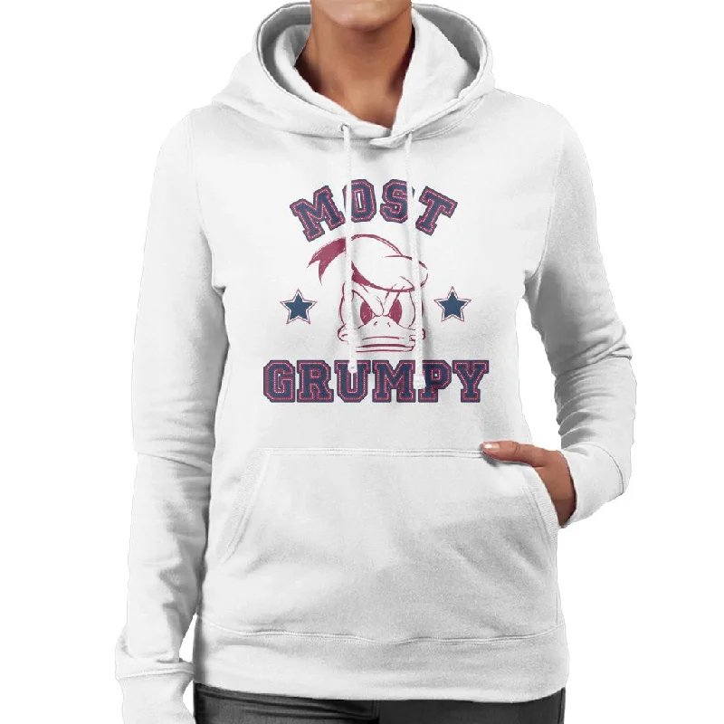 Online Only Disney Most Grumpy Donald Duck Women's Hooded Sweatshirt