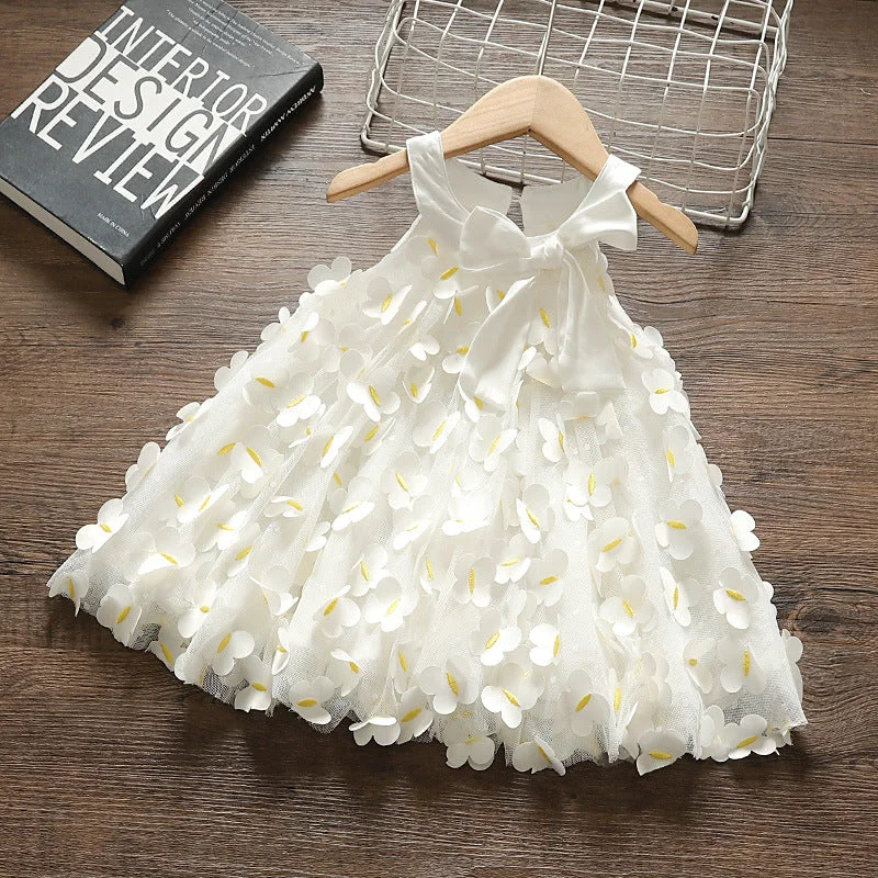 Loyalty Reward Baby Girl Princess Dresses Toddler Summer Bow Butterfly Birthday Party Dress