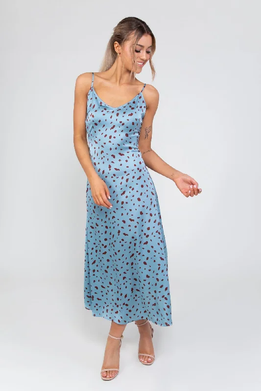 Mega Sale Zibi London Billie Slip Blue Dress