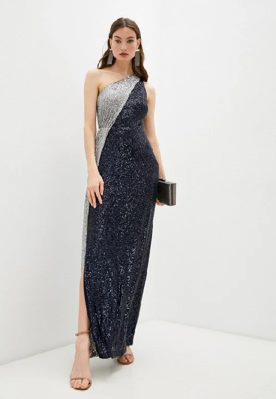 Loyalty Reward Two Tone Sequin Gown