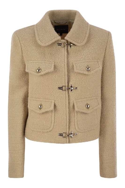 Super Deal 3-hook wool jacket