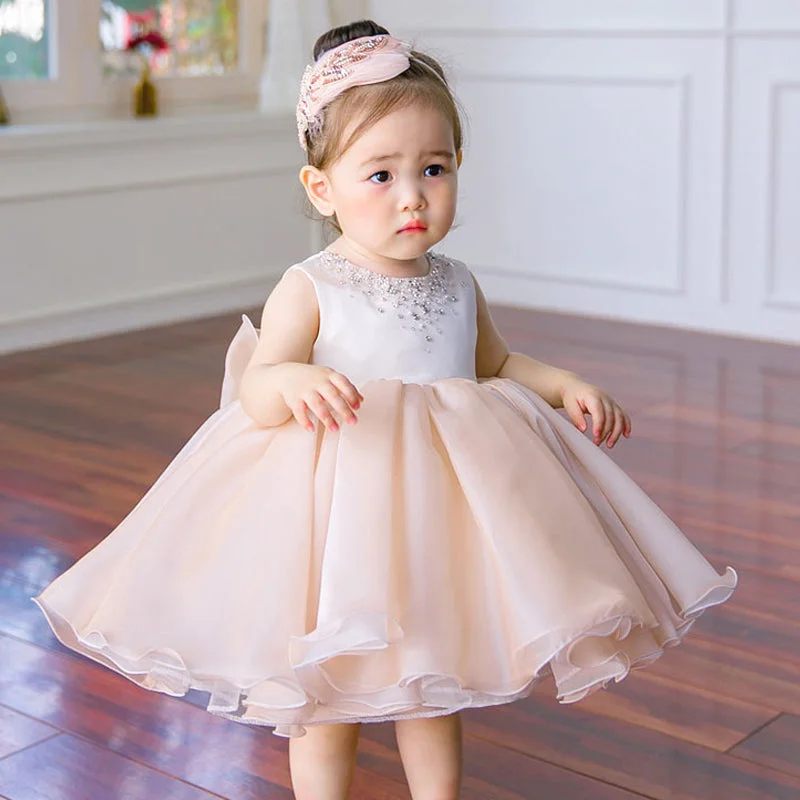 Price Drop Baby Girl Princess Dress Sleeveless Beaded Neck Puffy Birthday Party Dress Price Drop Baby Girl Princess Dress Sleeveless Beaded Neck Puffy Birthday Party Dress