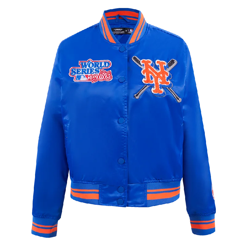 Super Bargain CHAMARRA DE SATÉN MLB NEW YORK METS MASH UP PARA MUJER