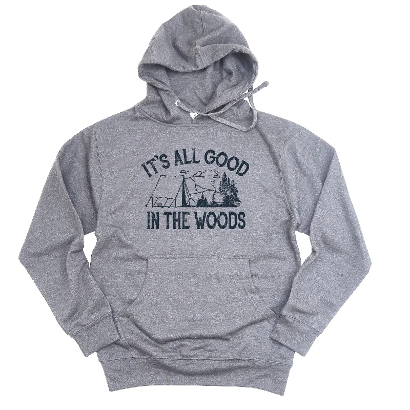 Price Cut It's All Good In The Woods Midweight Pullover Hoodie