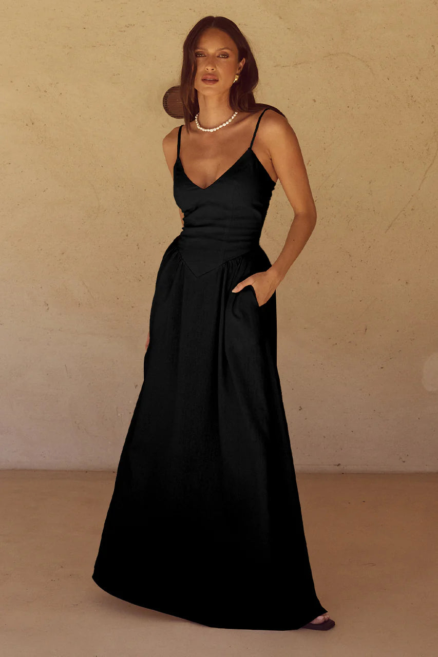 Quick Sale Seven Wonders Zephy Maxi Dress in Black