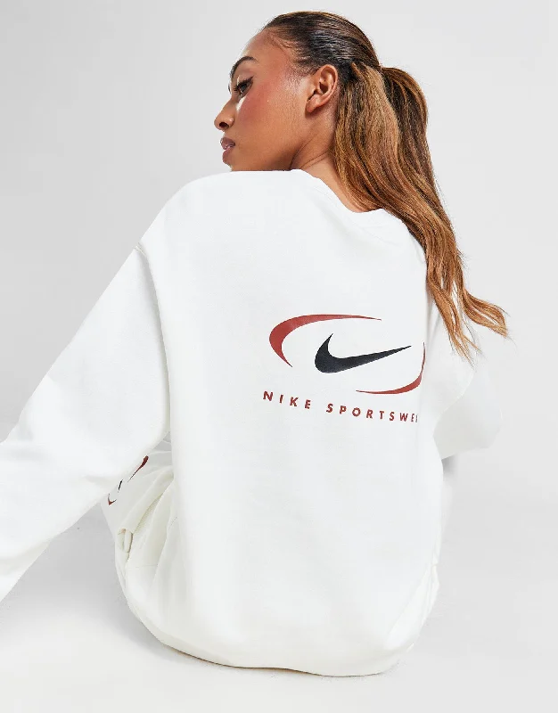 סווטשירט אוברסייז Swoosh Life Phoenix Fleece | נשים