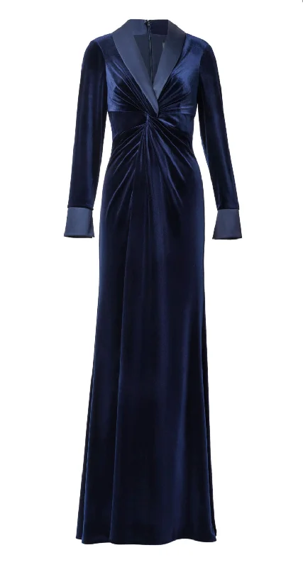 Unmissable Offer Velvet Tuxedo Gown