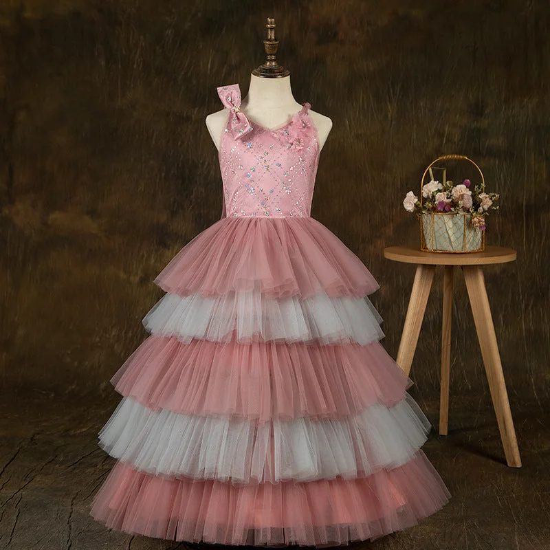 Limited Time Discount Baby Girl Dress Children Summer Pink Strappy Puffy Princess Pageant Cake Dress Limited Time Discount Baby Girl Dress Children Summer Pink Strappy Puffy Princess Pageant Cake Dress