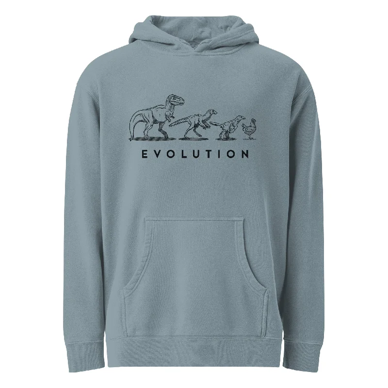 Savings Event Evolution of the Dinosaur Vintage Wash Pullover Hoodie