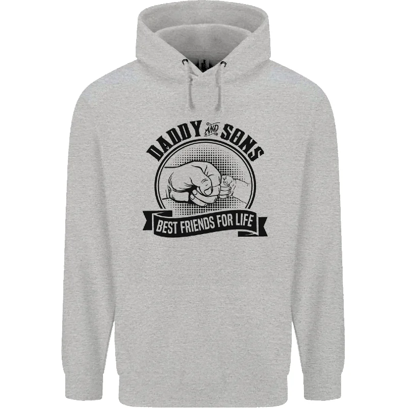 Reduced Prices Daddy & Sons Best Friends Fathers Day Mens 80% Cotton Hoodie