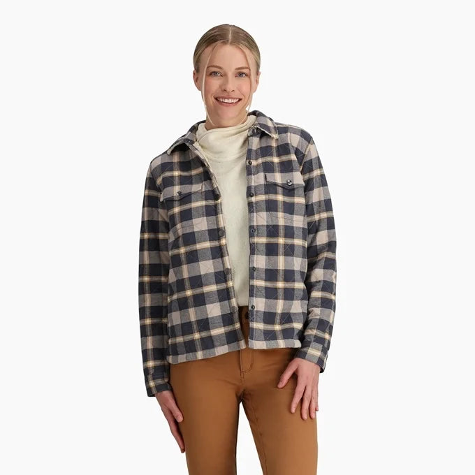 Hurry In Women's Snowcap Lined Flannel L/S