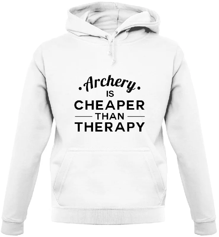 Daily Specials Archery Is Cheaper Than Therapy Unisex Hoodie