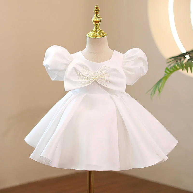 Super Savings Baby Girl Dress Toddler Flower Baptism Communion Easter Dress Bow Puffy Birthday Cake Dress Super Savings Baby Girl Dress Toddler Flower Baptism Communion Easter Dress Bow Puffy Birthday Cake Dress