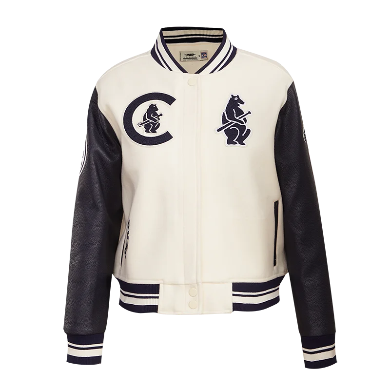 Big Discounts CHAMARRA UNIVERSITARIA MLB CHICAGO CUBS RETRO CLASSICS PARA MUJER