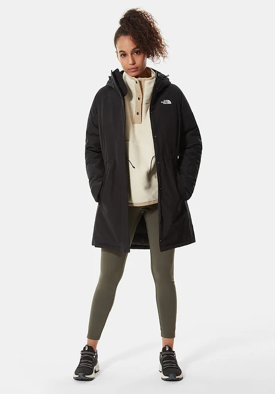 Hurry In The North Face Womens Brooklyn Down Padded Jacket Size X Small, Black