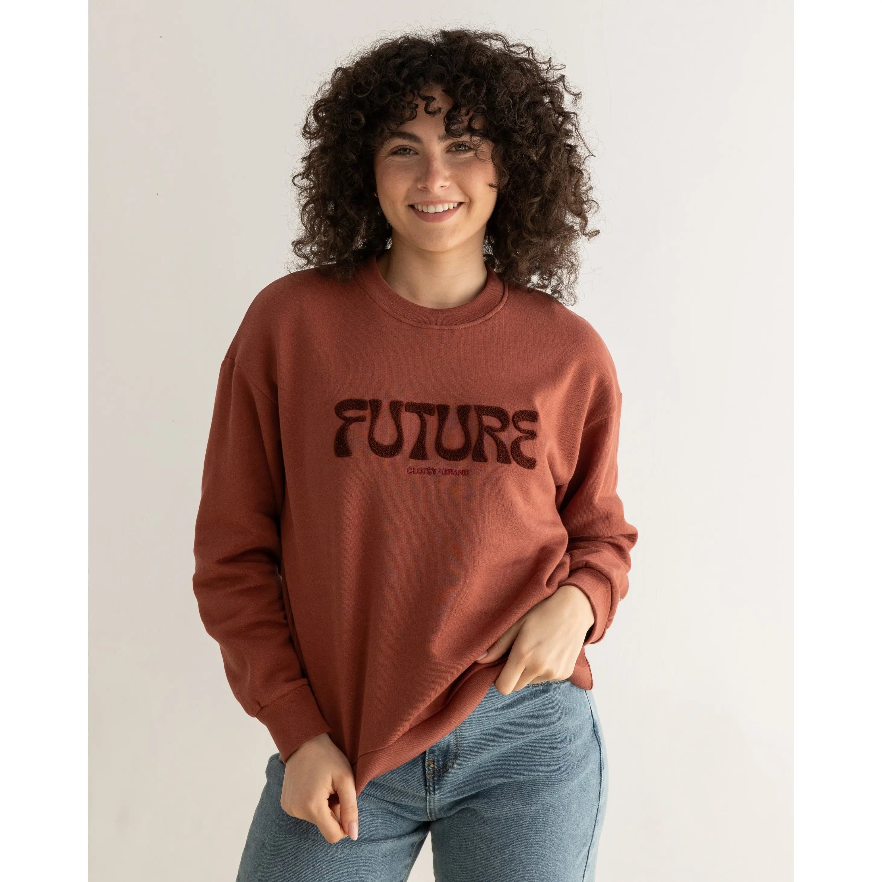 Discount Deals Future Sweatshirt Burgundy