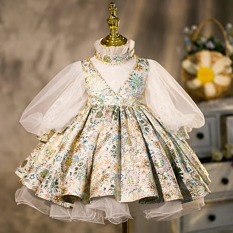 Special Price Baby Girl Birthday Party Dress Long Sleeve Flower Girl Dress Princess Dress Special Price Baby Girl Birthday Party Dress Long Sleeve Flower Girl Dress Princess Dress